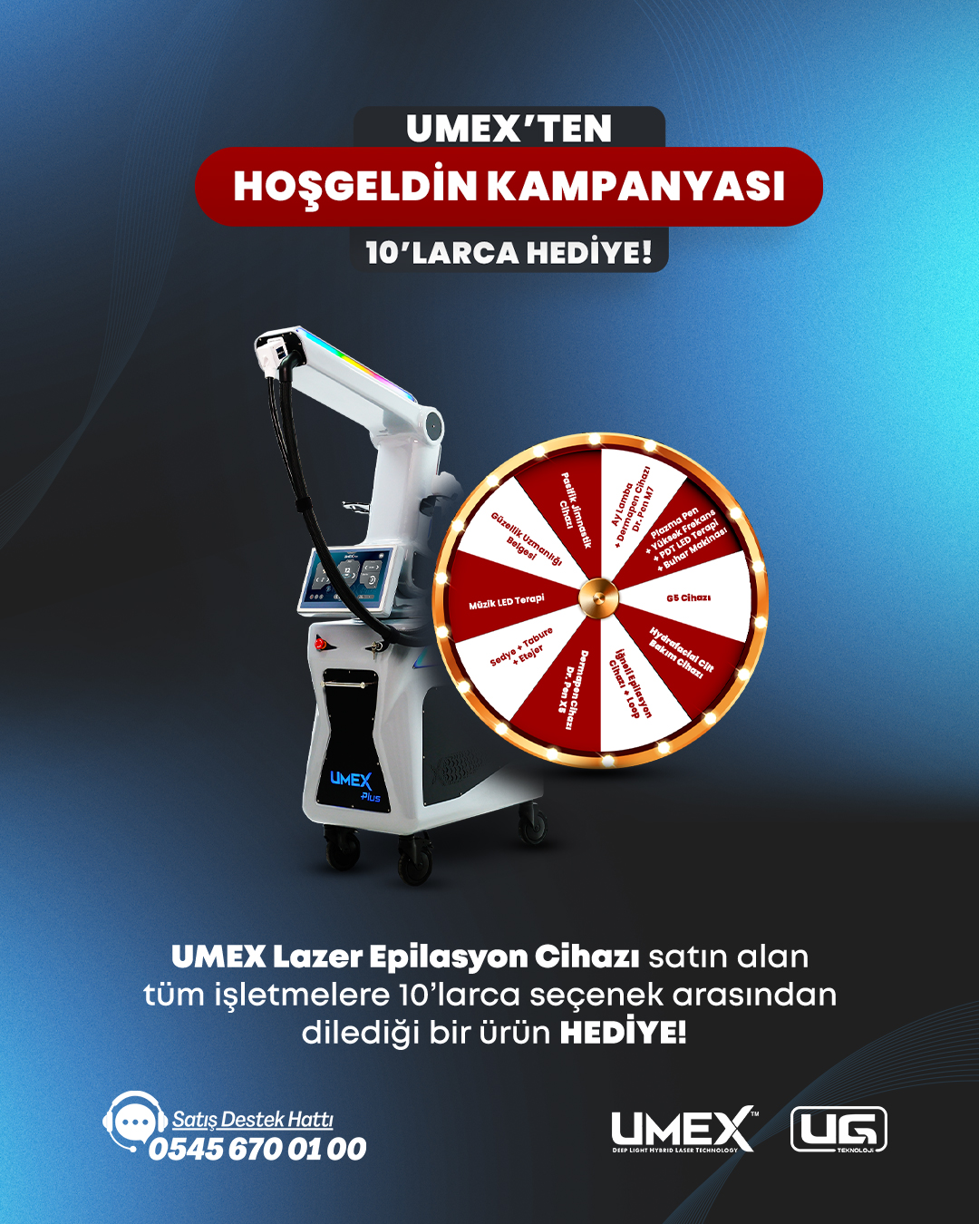 Umex'ten Hoşgeldin Kampanyası